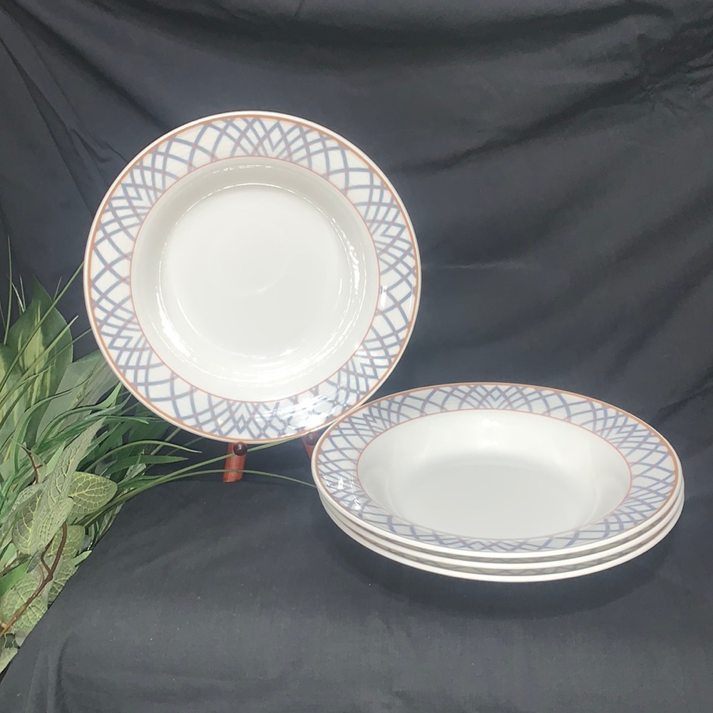 Villeroy & Boch FERIA 9” rimmed soup / cereal bowls